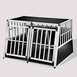 Large Double Door Dog cage With Separate board 06-0778 gmtpet.online