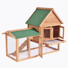 Big Wooden Rabbit House Hutch Cage Sale For Pets 06-0034 gmtpet.online