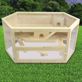 Hot Sale Wooden Hamster Cage Large Chinchilla Pet House gmtpet.online