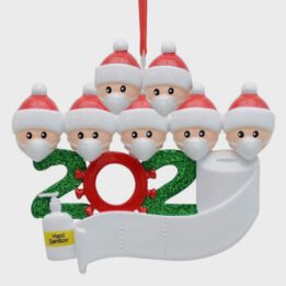 Family Christmas Decoration  Ornament Quarantine Christmas Supplies gmtpet.online