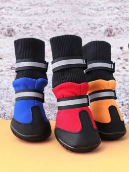 Factory Wholesale High Top Waterproof Non-slip Zapatos Para Perros dog Shoes