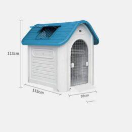 PP Material Portable Pet Dog Nest Cage Foldable Pets House Outdoor Dog House 06-1603 gmtpet.online