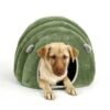Factory wholesale custom hamster cotton nest windproof warm hedgehog Dutch pig sheep nest semi-closed yurt hamster bed 106-048 - Imagen 6