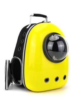 Yellow upgraded side opening cat backpack 103-45013 gmtpet.online